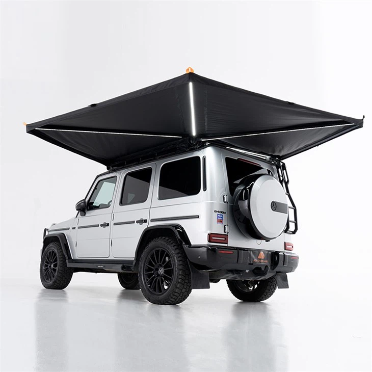 Toldo de techo lateral del coche